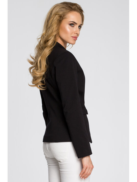 Made of Emotion Made of Emotion Marynarka M243 Czarny Casual Fit