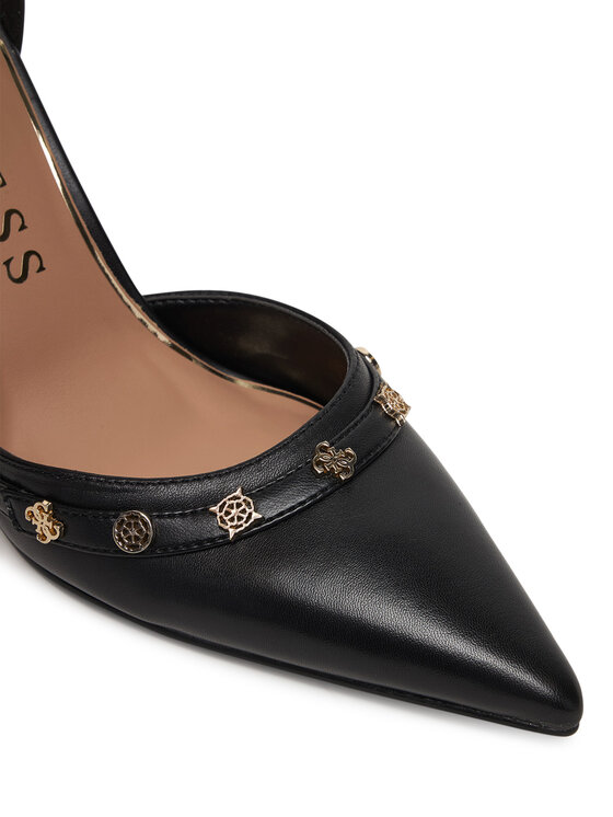 Guess Guess Pantofi cu toc subțire FLPNAA LEA08 Negru