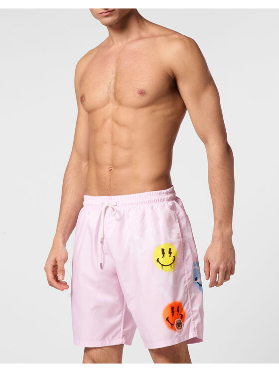 PHILIPP PLEIN PHILIPP PLEIN Kąpielówki 9303 Różowy