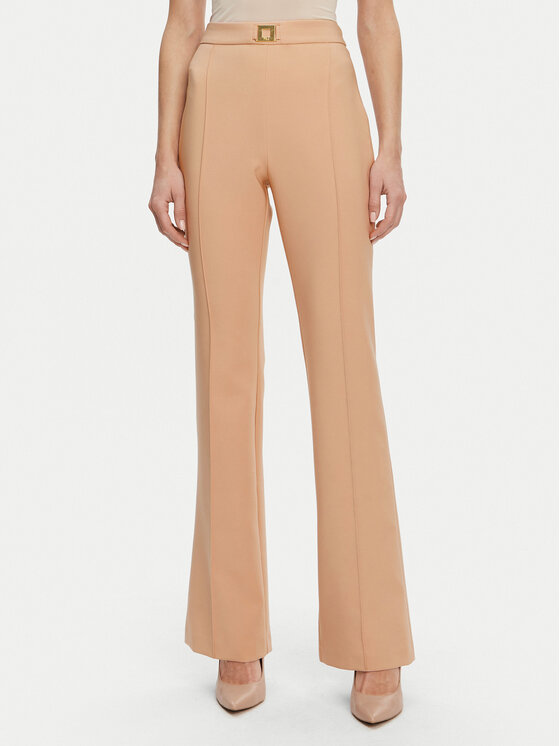 ARTIGLI ARTIGLI Hlače iz tkanine ACPA000912 Roza Regular Fit