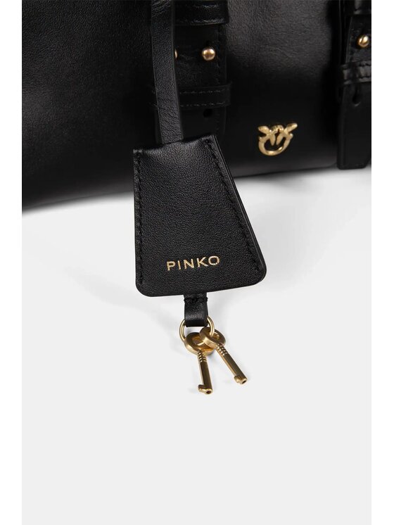 PINKO PINKO Torbica Bowling Bag Baguette Crna