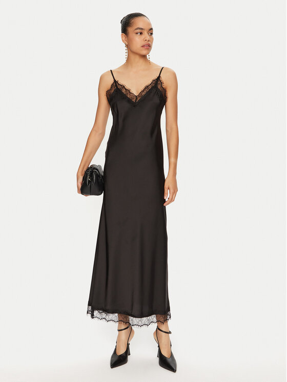 Rinascimento Rinascimento Kokteilikleit CFC0120043003 Must Regular Fit