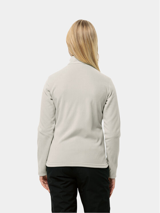 Jack Wolfskin Jack Wolfskin Felpa di pile Taunus Fz 1711391 Grigio Regular Fit