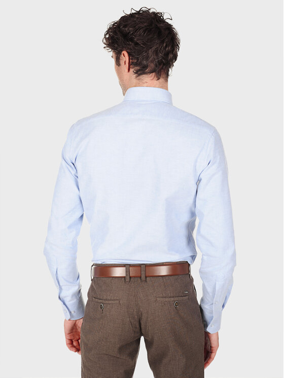 Evenemen Evenemen Koszula dzianinowa ORTA Niebieski Slim Fit