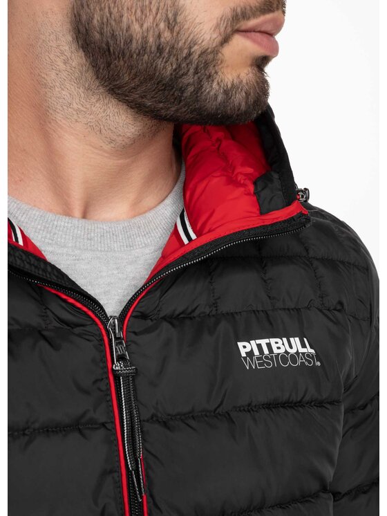 PITBULL PITBULL Kurtka przejściowa Kurtka Czarny Regular Fit