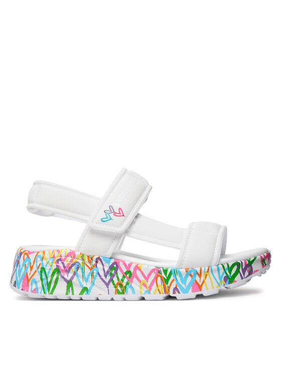 Skechers Skechers Σανδάλια Uno Lite Sandal - Sunny Love 314094L/WMN Λευκό