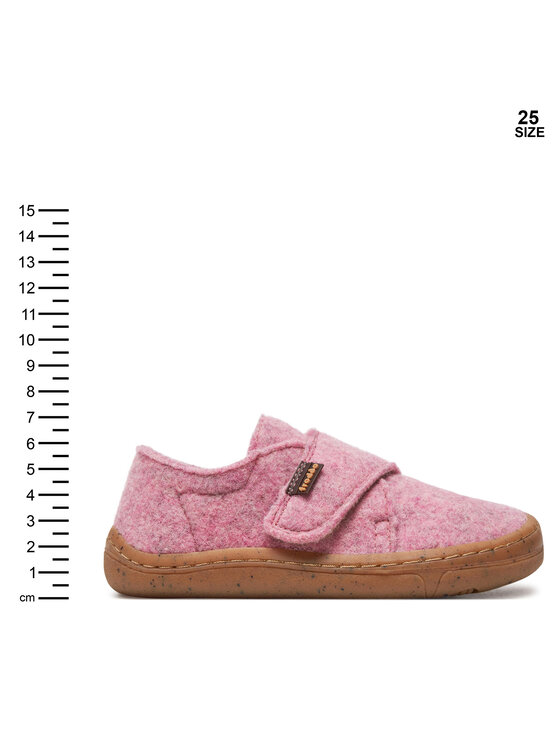 Froddo Froddo Пантофи Barefoot Wooly Slippers G1700341-10 M Розов