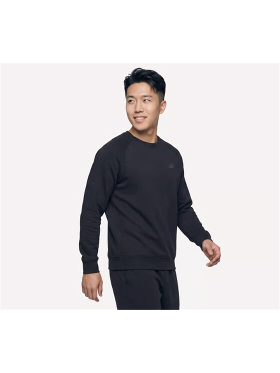Skechers Skechers Bluza LT251-BLK Czarny Regular Fit
