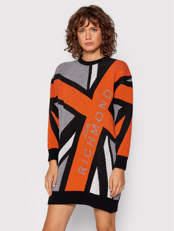 John Richmond Rochie tricotată Inloop RWA21247VE Colorat Regular Fit Colorat imagine noua