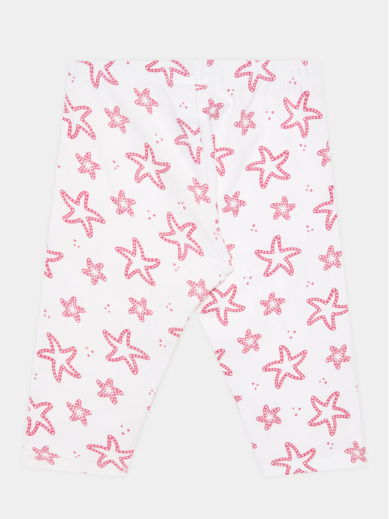 United Colors Of Benetton United Colors Of Benetton Legginsy 3YZXGF026 Biały Slim Fit