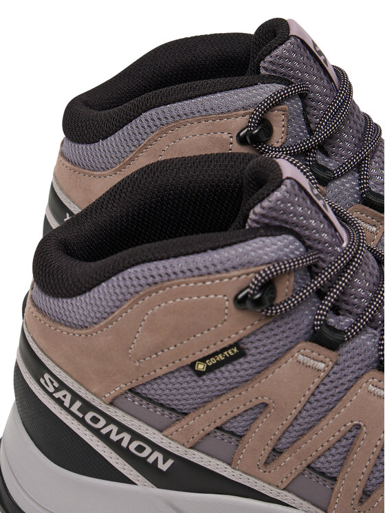 Salomon Salomon Bakancs X-Adventure Recon Mid Gore-Tex L47753400 Lila