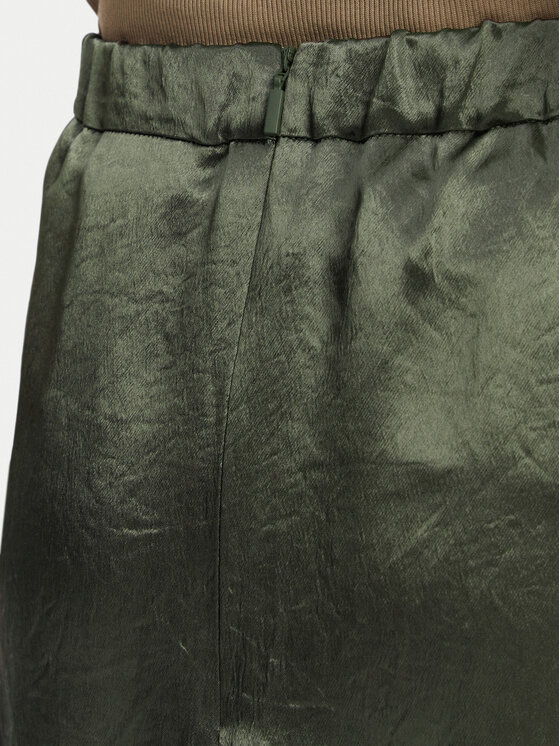 Max Mara Leisure Max Mara Leisure Trapéz szoknya Nuevo 2516101028 Zöld Regular Fit