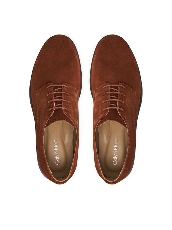 Calvin Klein Calvin Klein Cipele Ess Rubber Derby Su HM0HM01928 Smeđa