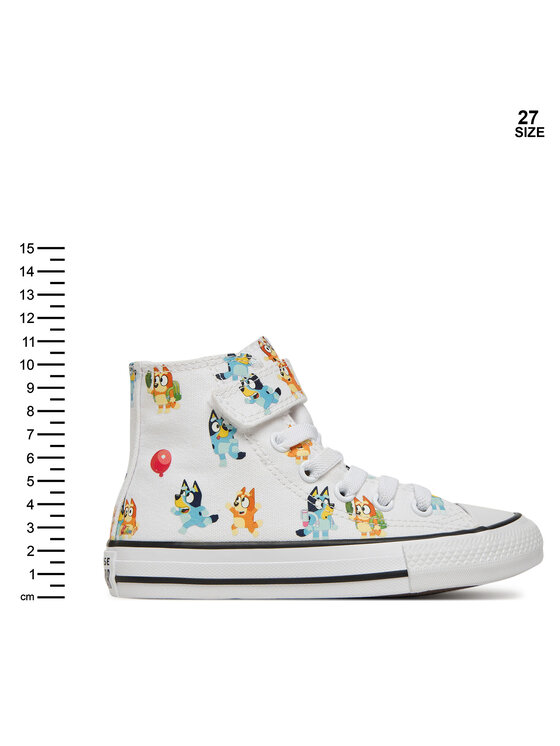 Converse Converse Sneakers aus Stoff Converse x Bluey Chuck Taylor All Star Easy On A16463C Weiß