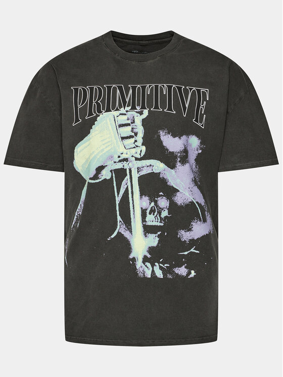 Primitive T-krekls Tribulation PA323354 Melns Regular Fit