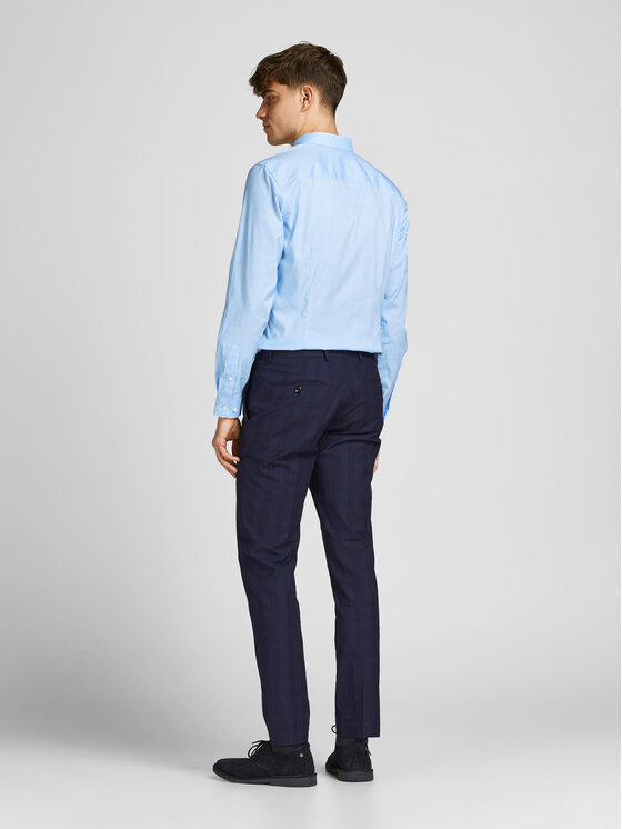 Jack & Jones Jack & Jones Koszula Parma 12097662 Niebieski Super Slim Fit