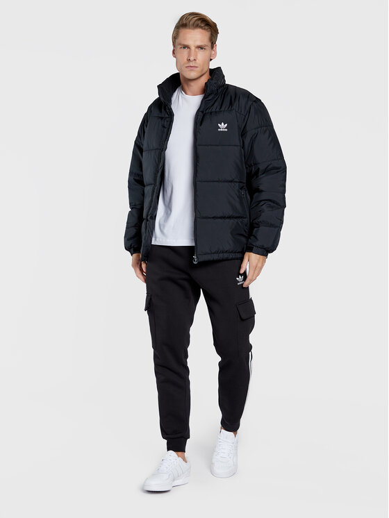 adidas adidas Μπουφάν μεταβατικό Essentials HL9190 Μαύρο Regular Fit