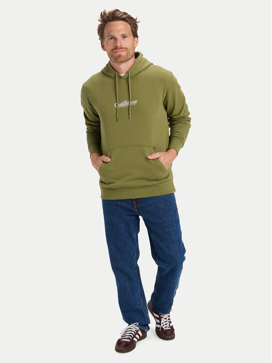 Quiksilver Quiksilver Μπλούζα EQYFT05136 Χακί Regular Fit