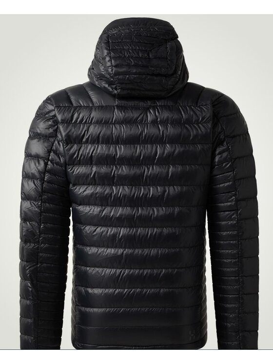 Haglöfs Haglöfs Kurtka puchowa L.I.M Down II Hood Men Czarny Regular Fit
