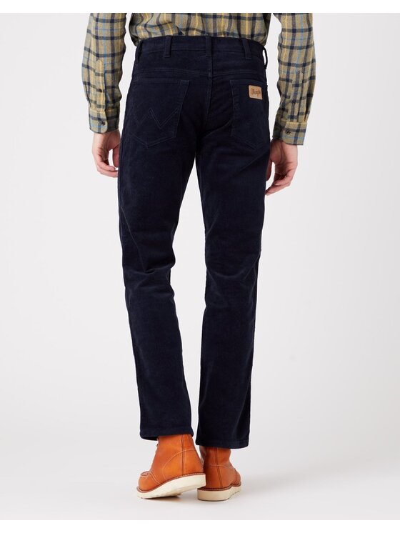 Wrangler Wrangler Pantaloni di tessuto TEXAS Blu Straight Fit