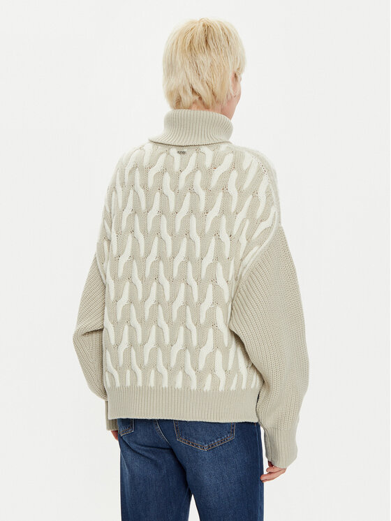 BOSS Boss Dolčevita Ferdolia 50523719 Bež Oversize