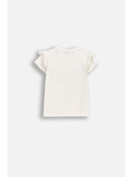 Coccodrillo Coccodrillo T-Shirt WC6143203TGN-003 Krémová Regular Fit