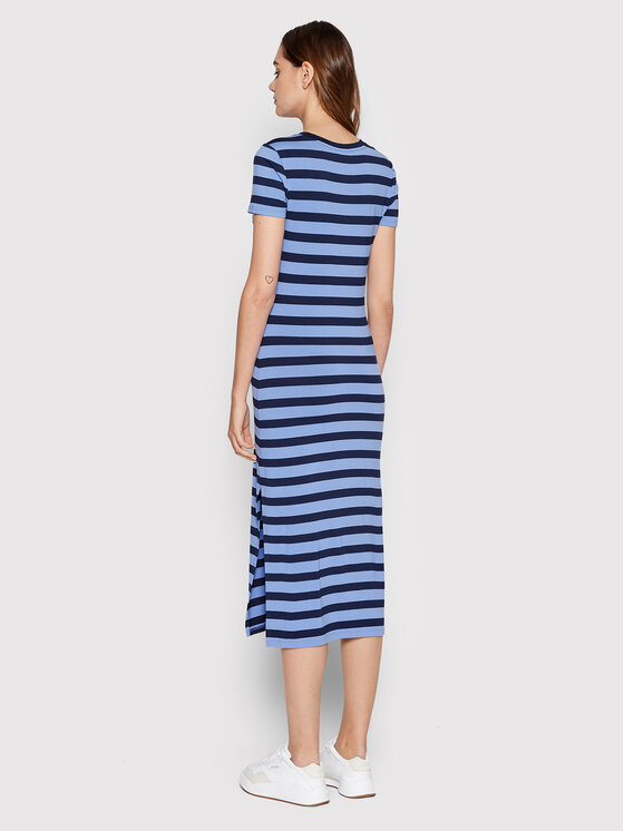 LAUREN RALPH LAUREN Lauren Ralph Lauren Kleid für den Alltag 200861932002 Blau Slim Fit