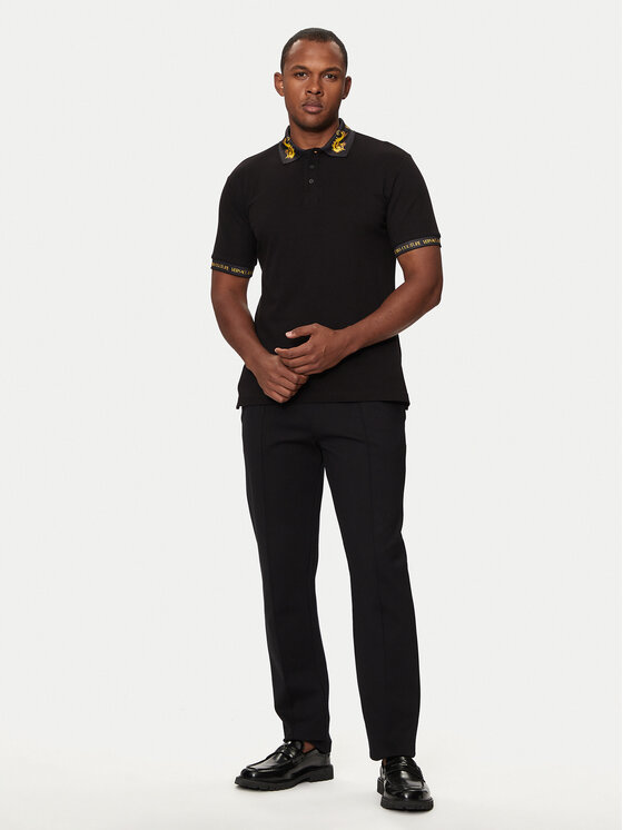 Versace Jeans Couture Versace Jeans Couture Polo 76GAGT00 Μαύρο Regular Fit