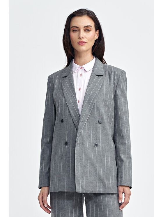 NIFE NIFE Sako Z71 Šedá Oversize