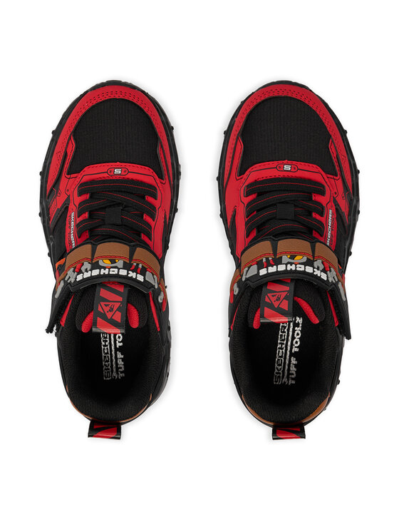 Skechers Skechers Sneakersy Mega-Flex Lite - Tuff Toolz 402130L/RDBK Czarny