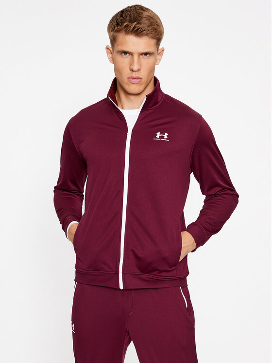Under Armour Felpa Sportstyle Tricot Jacket 1329293 Bordeaux Loose Fit Modivo