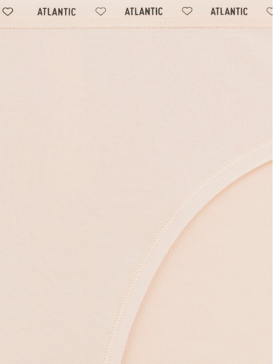 Atlantic Atlantic Figi klasyczne flat elastic Różowy