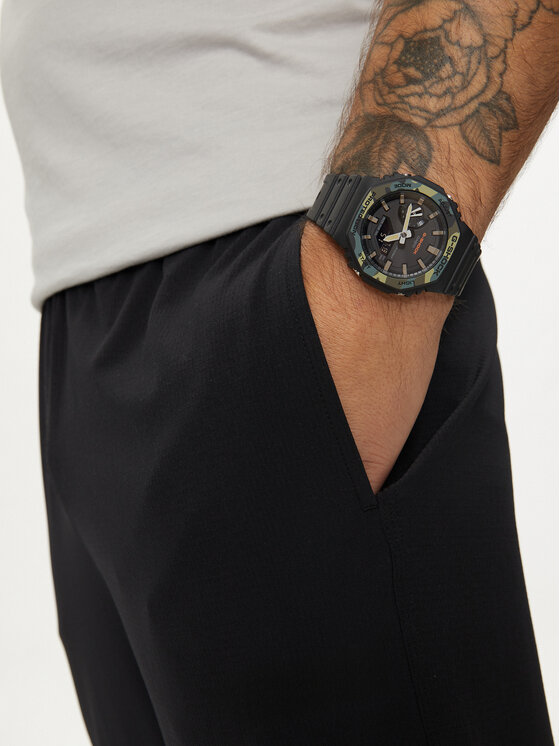 G-Shock G-Shock Hodinky GA-2100SU-1AER Čierna
