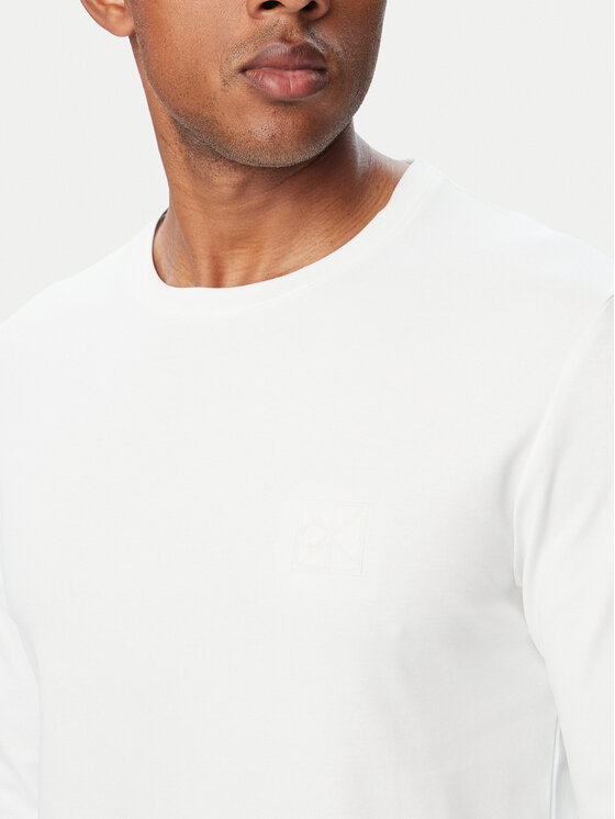 Calvin Klein Calvin Klein Longsleeve LV04LH808G Weiß Slim Fit