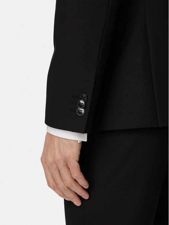 HUGO HUGO Oblek Arti/Hesten242V1X 50547341 Černá Extra Slim Fit