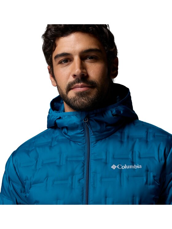 Columbia Columbia Kurtka puchowa 208622 Niebieski Regular Fit