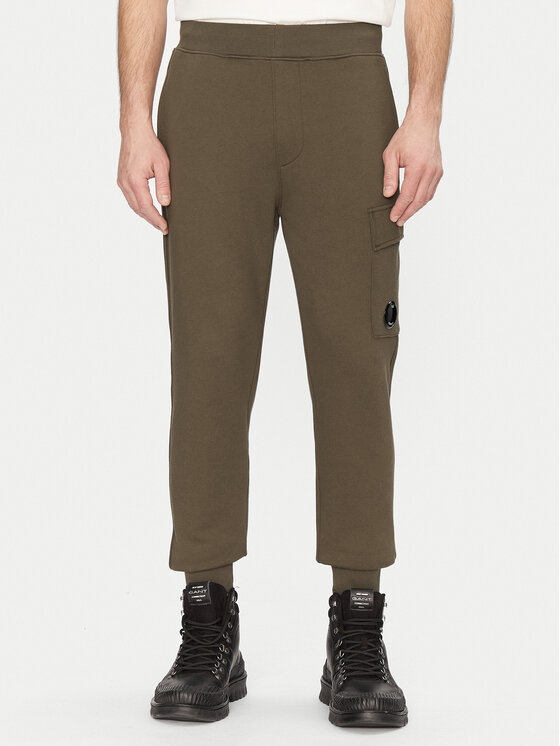 C.P. Company C.P. Company Donji dio trenerke 18CMSP017A005086W Zelena Regular Fit