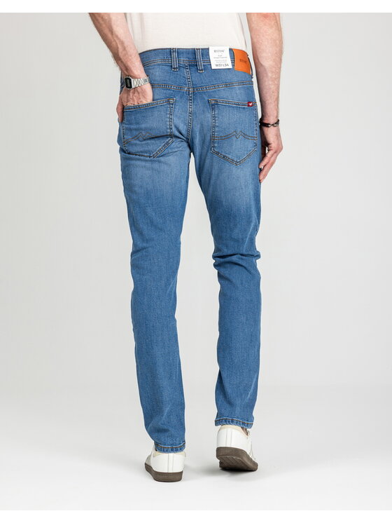 Mustang Mustang Jeansy OREGON TAPERED Niebieski Slim Fit