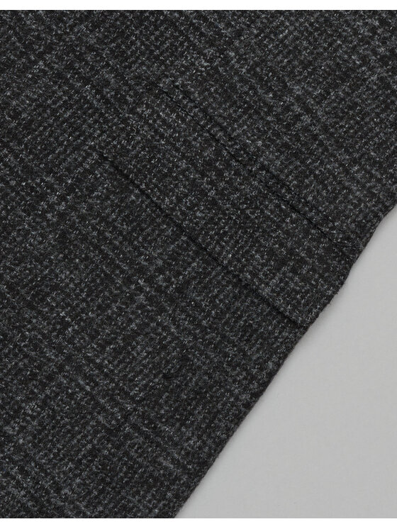 Borgio Borgio Płaszcz zimowy sorianello_c Czarny Slim Fit