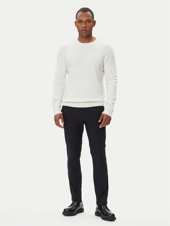 Calvin Klein Calvin Klein Hlače LV04LB610G Crna Slim Fit