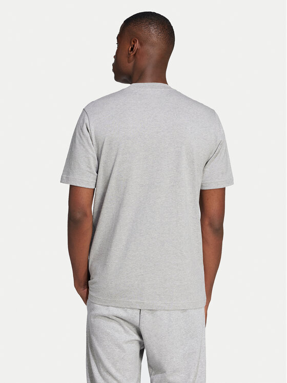 adidas adidas Тишърт Essentials Big Logo JE8948 Сив Regular Fit