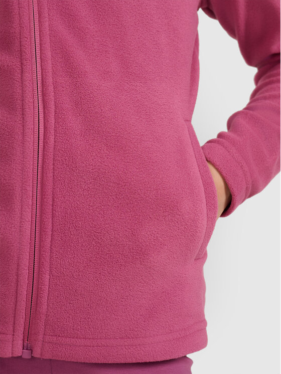 4F 4F Bluza BASIC+ Fioletowy Slim Fit