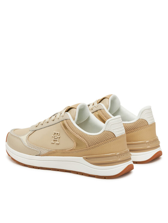 Tommy Hilfiger Tommy Hilfiger Sneakersy FW0FW08472 Beżowy
