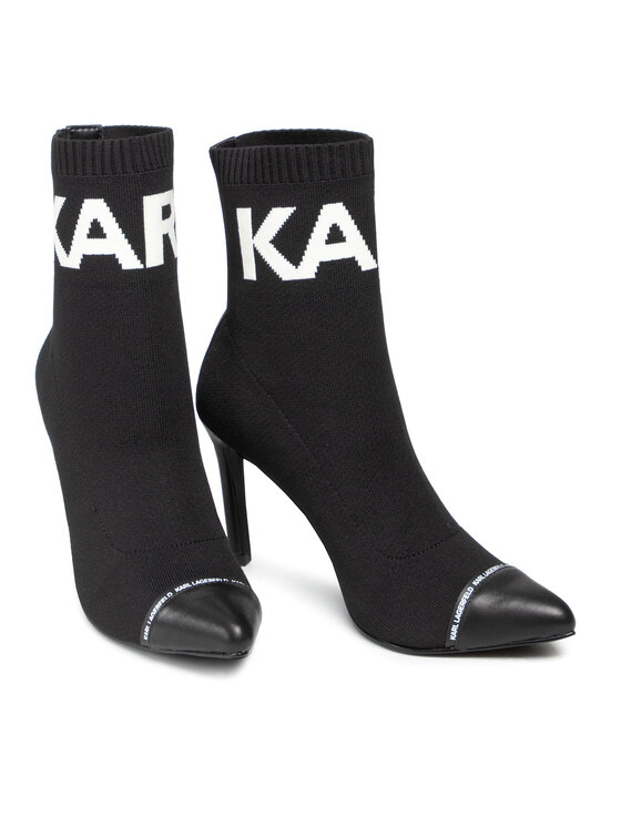 KARL LAGERFELD KARL LAGERFELD Μποτάκια KL31361A Μαύρο