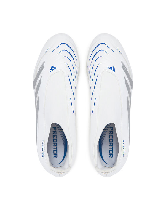 adidas adidas Buty do piłki nożnej Predator League Laceless Firm/Multi-Ground ID3860 Biały