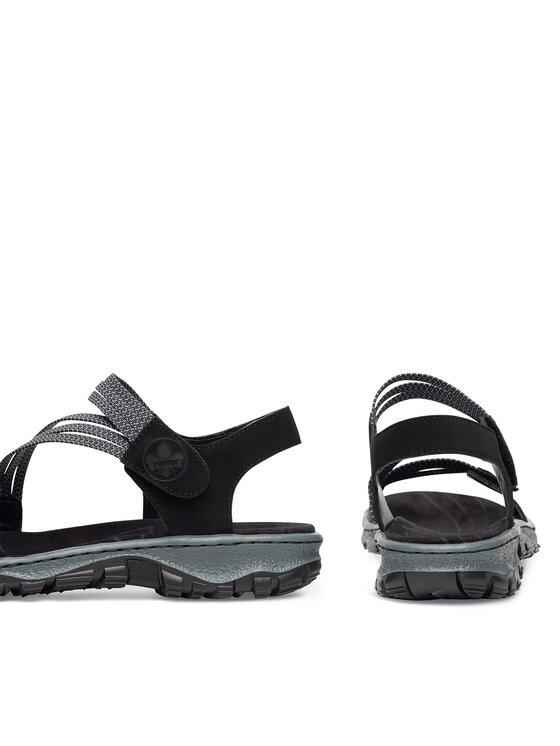 Rieker Rieker Sandalen 68871-00 Schwarz