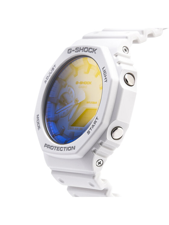 G-Shock Hodinky Beach Time Lapse GA-2100TL-7AER Bílá | Modivo.cz