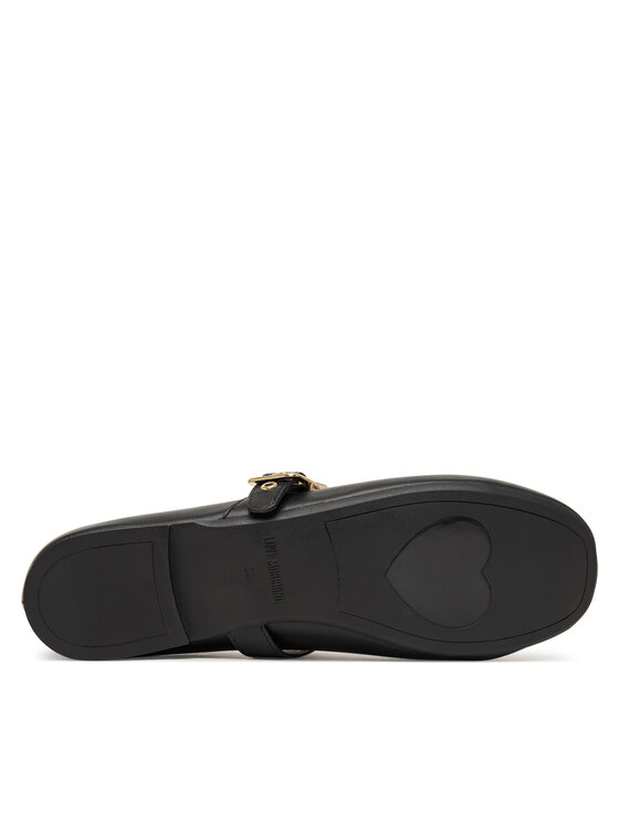 LOVE MOSCHINO LOVE MOSCHINO Балеринки JA11091G1PIE0000 Черен