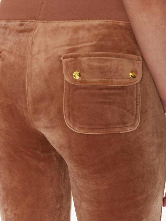 Juicy Couture Juicy Couture Melegítő alsó Del Ray JCAP180G Barna Regular Fit