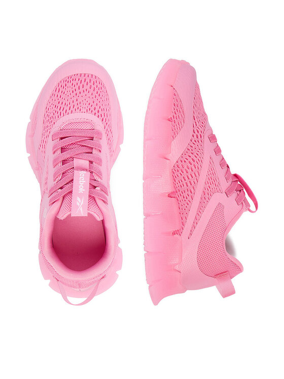 Reebok Reebok Sneakersy EO-ZIG N GLOW 3 ELASTIC LACE 100248754 Różowy